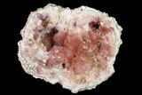 Sparkly, Pink Amethyst Geode Section - Argentina #170170-1